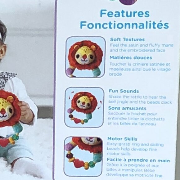 Brand New Vtech Touch & Discovery Lion Rattle (no battery needed) - Picture 10 of 16